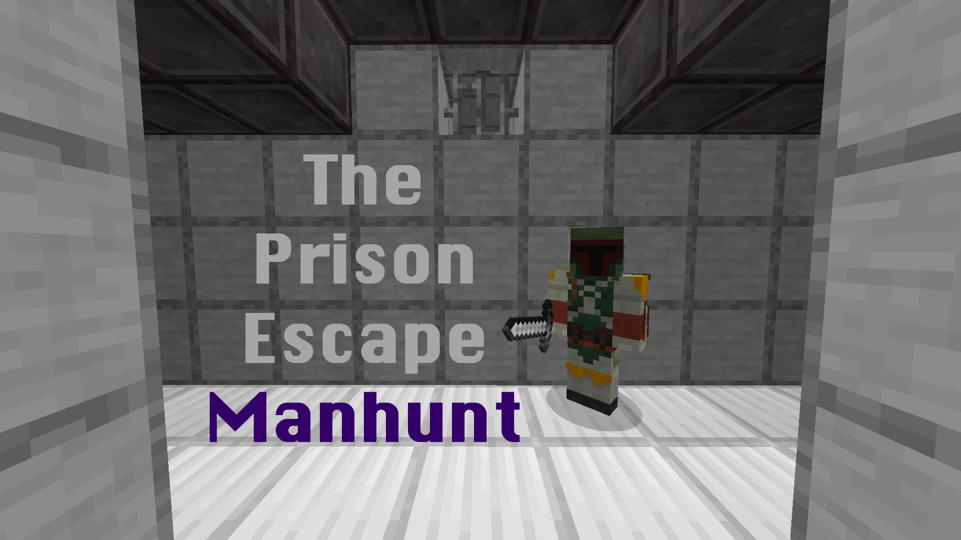 Descarca The Prison Escape Manhunt pentru Minecraft 1.16.5